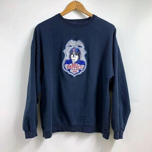 Big Dogs Women's Vintage 90's Born To Protect Embroidered Sweatshirt Size M